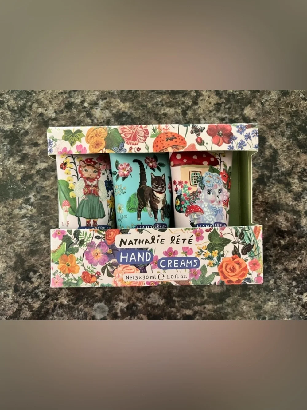 Heathcote & Ivory Nathalie Lete Forest Folks Hand Creams Trio